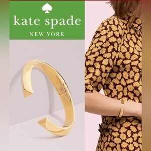 NWT Kate Spade Goldtone Cuff Bracelet♠️